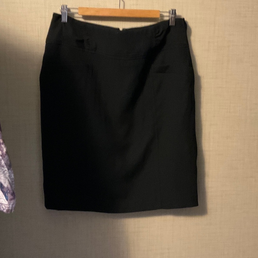 Nine West Classic Black Pencil Skirt